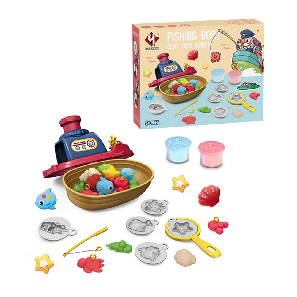 BARCO CON MASAS Y ACCESORIOS