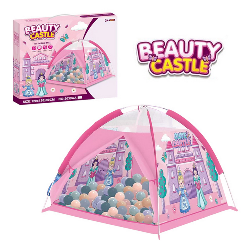 CARPA CASTILLO CON PELOTITAS