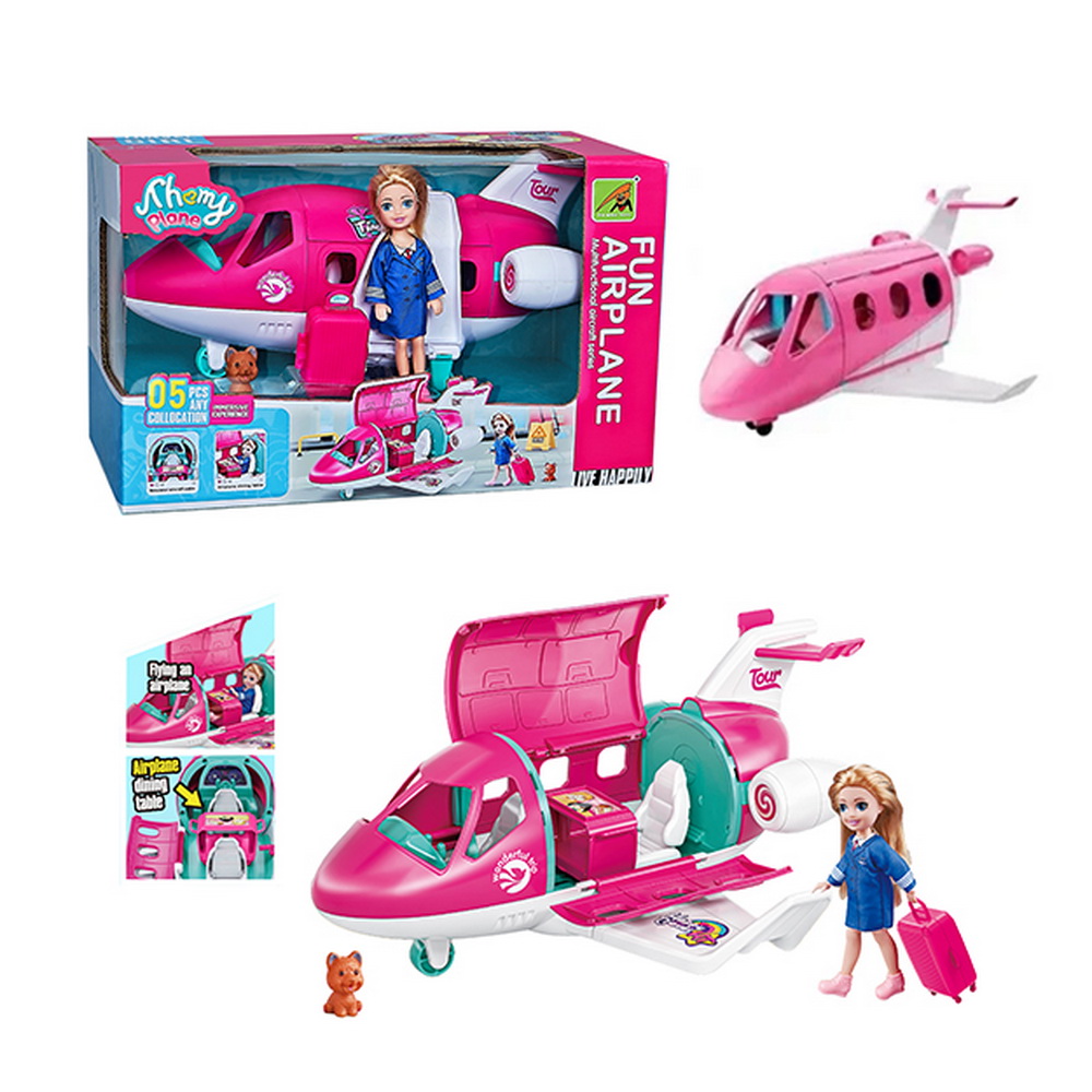 AVIÓN CON MUÑECA