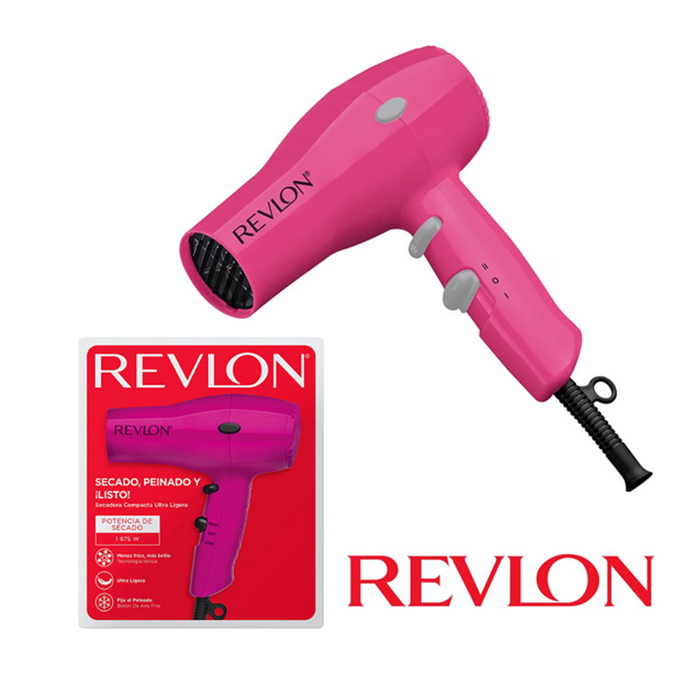 SECADOR PELO REVLON PINK