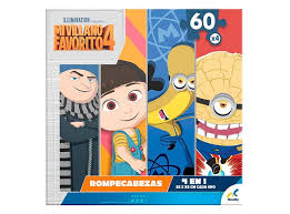 PUZZLE 4x60 PZS MI VILLANO FAVORITO