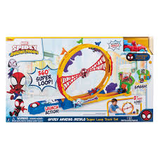 SPIDEY PISTA SUPER LOOP CON VEHICULO