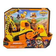 PAW PATROL VEHICULO  RUBBLE CON LUZ Y SONIDO
