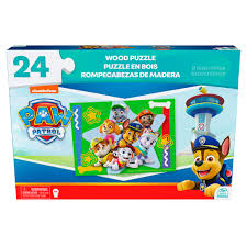 PAW PATROL PUZZLE MADERA 24 PIEZAS