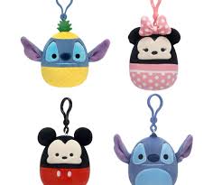 (114)SQUISHMALLOWS PELUCHE CLIP DISNEY (aleatorio)