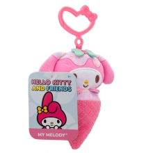 HELLO KITTY PELUCHE 10 CM CON CLIP (aleatorio)