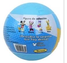 PELOTA SORPRESA MICKEY Y AMIGOS (4 MODELOS) (aleatorio)