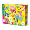 Moldes y Pintura: Mariposas con brillantinas