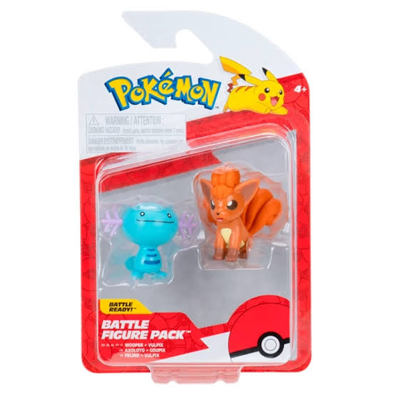 POKEMON FIG.PACK 2 WOOFER Y VULPIX