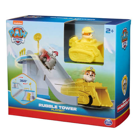 PAW PATROL MINI TORRE CON AUTO