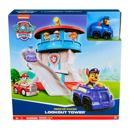 PAW PATROL TORRE DE RESCATE Y VEH