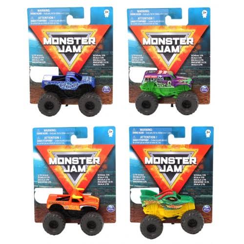 MONSTER JAM PLASTIC TRUCK ASST 2