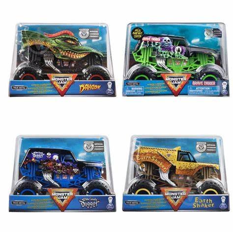 MONSTER JAM VEHICULOS METALICOS S2