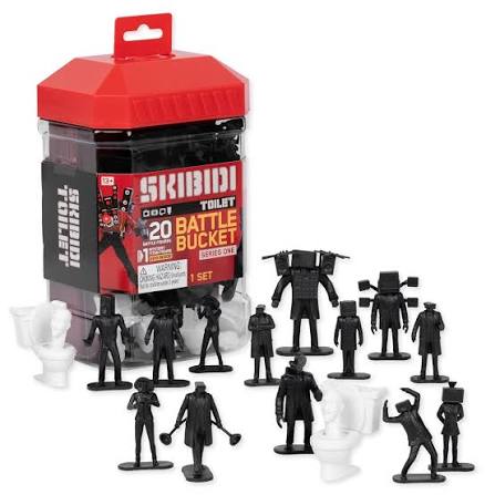 SKIBIDI TOILET BALDE FIGURA BATALLA