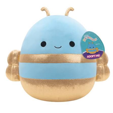 SQUISHMALLOWS PELUCHE ABEJA REINA