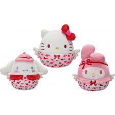SQUISHM H KITTY CORAZONES 20 CM