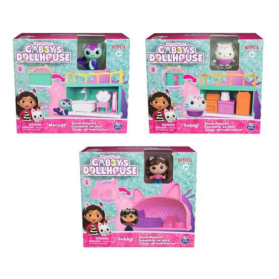 GABBY DOLLHOUSE SET JUEGO HABITACION