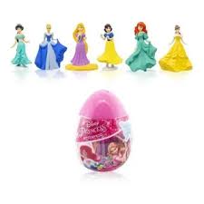 HUEVO SORPRESA PRINCESAS (6 MODELOS)